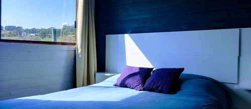 Imagen 4 de 20 de Cabaña Alquiler Villa Serrana, Jacuzzi Exterior, Estufa A Leña, Wifi, Directv