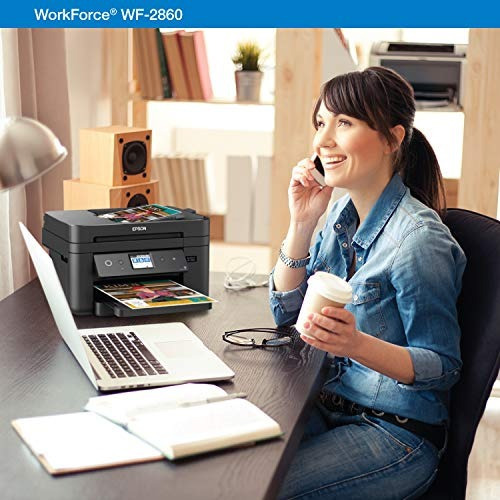 Epson Workforce Wf-2860 Impresora Multifunción 4 En 1 Voltaje 110v Color Negro