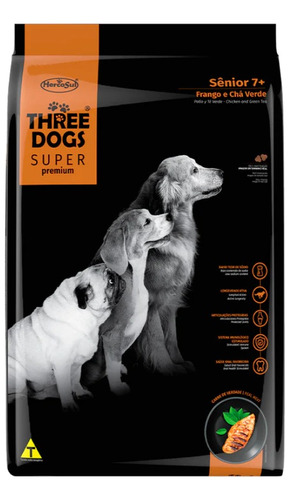 Three Dogs Superpremium Senior 15 Kg