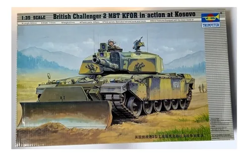 Maqueta A Escala 1/35 Para Armar Modelo Del Challenger 2 Mbt