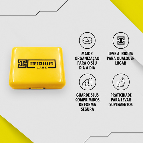 Kit Creatina Atlas + Polivitamínico Spartan + Porta Cáps Sabor Sem sabor