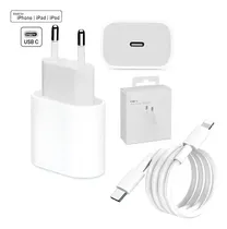 Comprar Carregador Compatível Com Apple Fonte Usb-c Turbo Compatível Com iPhone 11 12 13 Pro Max iPad iPod Cor Branco marca Vtr Eletronics Carregador Compatível Com Apple Fonte Usb-c 20w Turbo Cor Branco