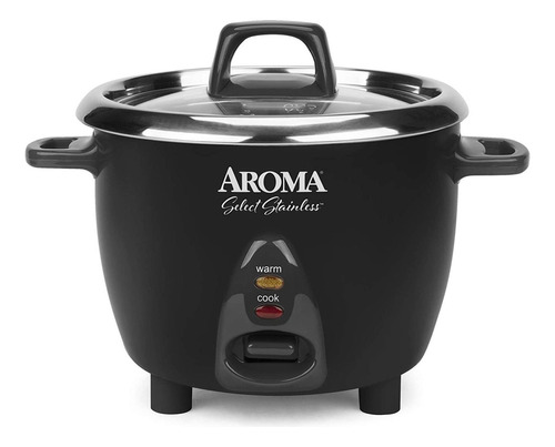 Aroma Housewares Seleccione Cocina De Arroz Inoxidable Y Cal