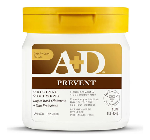 Pomada A&d Diapical Dash 454 G Frasco Protector HipoalergĂȘni