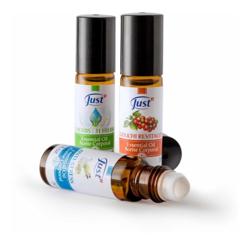 Essential 3 Kit Swiss Just Aceites Naturales Antiestrés