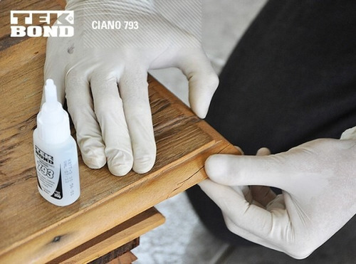 Imagem 5 de 6 de 2 Adesivo Cola Istantanea Tek Bond 793 20g Antientupimento
