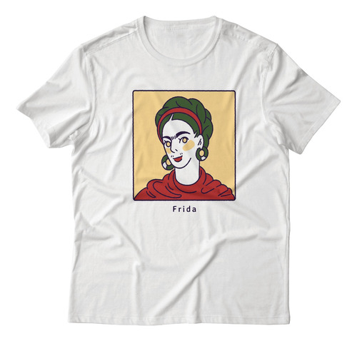 Polera Manga Corta - Frida Kahlo