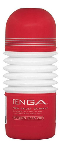 Masturbador Tenga Rolling Head Cup, simula a una mujer en posición vertical
