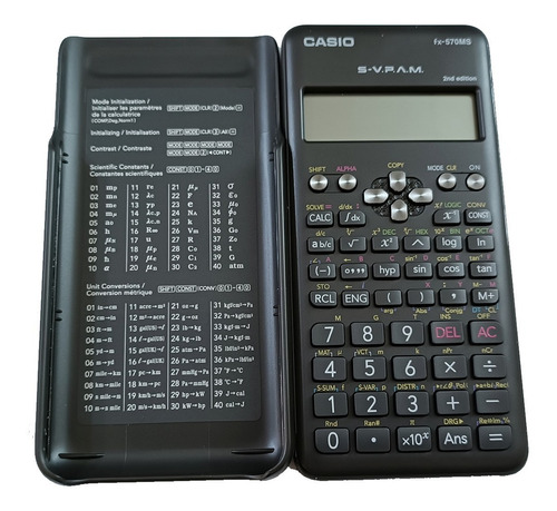 Calculadora Científica Casio Fx-570 Ms Con 401 Funciones