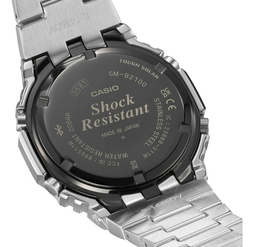 Imagen 7 de 10 de Reloj Casio G-shock Youth Metal Gm-b2100d-1acr