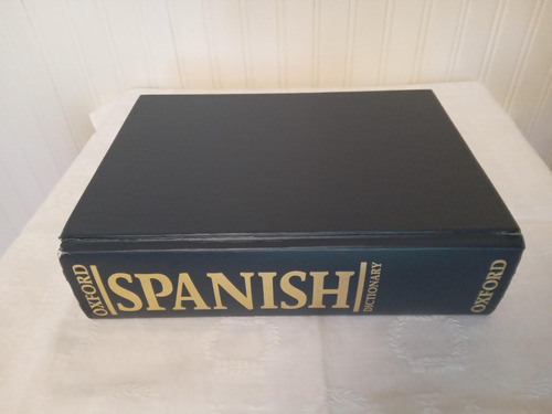 Diccionario Oxford English Spanish .bilingue. Tapa Dura