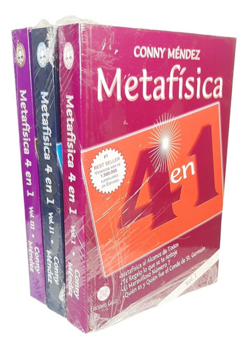 Metafisica 4 En 1 (3 Tomos) - Conny Mendez 