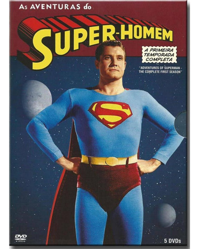 As Aventuras Do Super-homem 1ª Temporada Completa Box 5 Dvds