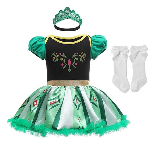 Vestido De Princesa Tutú Disfraz Halloween Navidad Cumpleaño