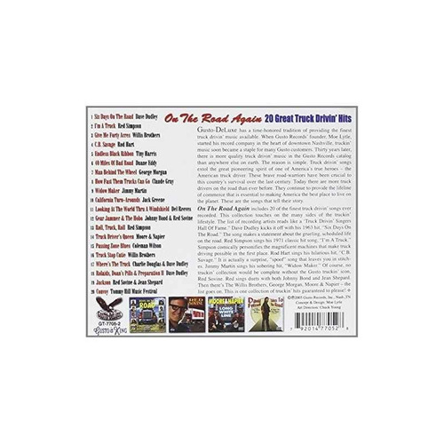 On The Road Again 20 Great Truck Drivin/various Import Cd