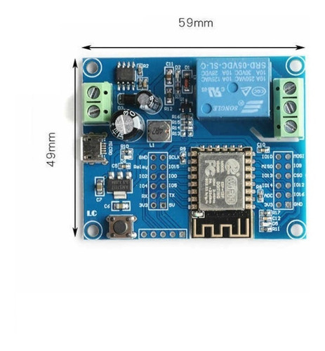 Tarjeta De Desarrollo Esp-12f Módulo Wifi Esp8266, Arduino