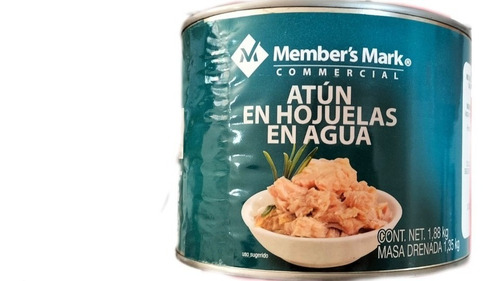 Atún En Agua Member's Mark De 1.8 Kilos