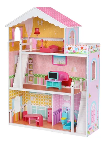 Mercado libre casa de muñecas de madera new arrivals
