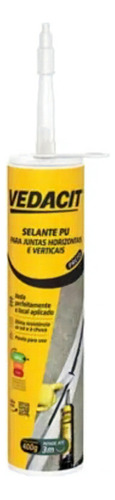 Selante Pu 40 Cola / Veda Preto Alta Aderencia 400g Vedacit