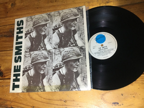 The Smiths Meat Is Murder Vinilo Lp Argentina 1986 Morrissey