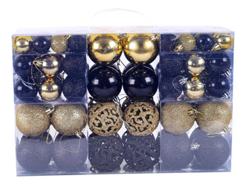 100x Bolas De Navidad Adornos Árbol De Navidad Decoraciones