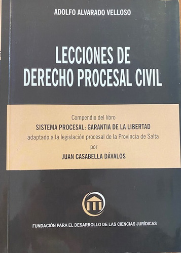 Lecciones De Derecho Procesal Civil Salta