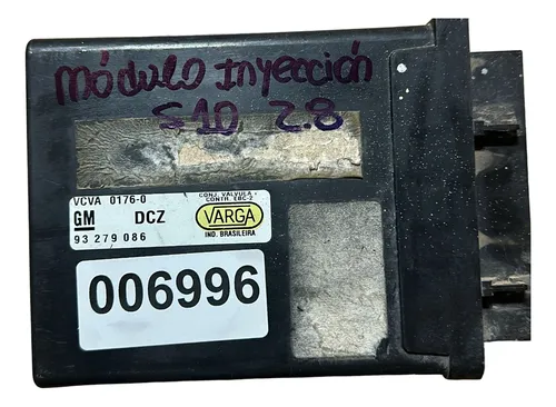 Módulo De Inyeccion Chevrolet S10 2.8 006996
