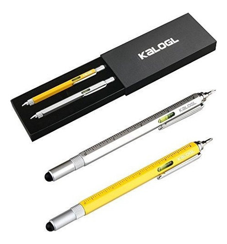 Stylus, {2 Pack} Stylus Pen 9-en-1 Combo Pen [funciones Como