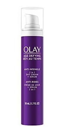 Serum Por Olay Age Defying Antiarrugas 2-en-1 Crema De Día P