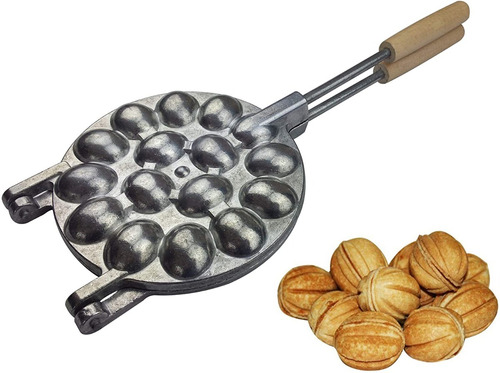 Molde Para Hacer Wafles Con Forma De Nueces