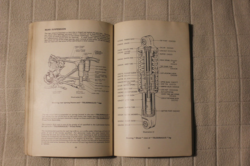 Ajs 350 & 500 1952 Manual De Instrucciones (Usado)