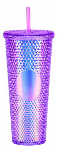 Vaso Tipo Starbucks Pearly Purple Texture