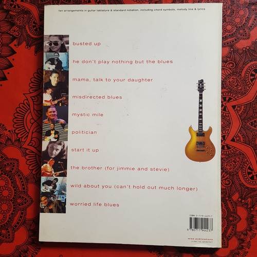 Libro De Partituras-robben Ford-for Guitar Tab-impecable