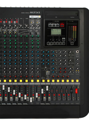 Consola Yamaha Mgp24x Mixer 24 Canales 16 Efectos Phantom