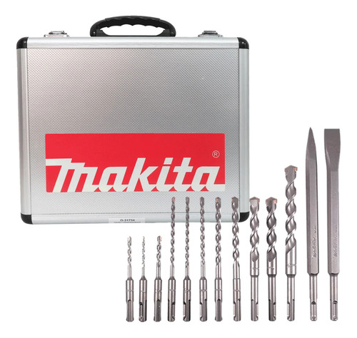 Rotomartillo Sds-plus 3 Modos De 800w + 13 Accesorios Makita