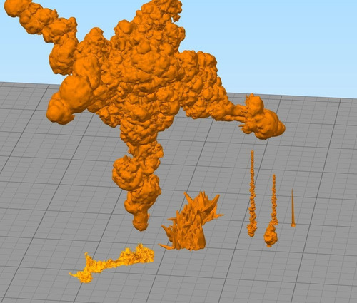 Efectos Visuales Especiales Fx Guerra - Archivos Stl - 3d