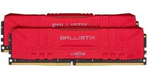 Memória Pc Com Dissipador Gamer Crucial Ballistix Ddr4 16gb