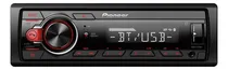 Comprar Estereo Pioneer Mvh 215 Bluetooth Usb Radio Am\u002Ffm Auxiliar 50 Watts X 4 Canales Color Negro