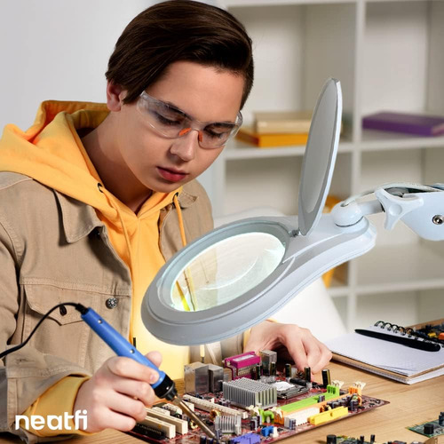 (nuevo Modelo) Lámpara De Aumento Superled Abrazadera,...