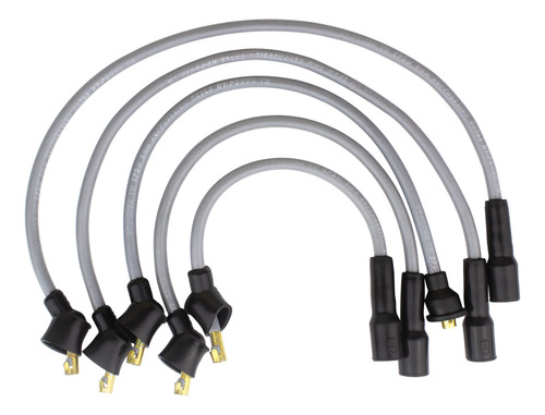 Jgo Cables Bujía Epdm Para Fiat 124 Spyder 4.0l 4cil 1973