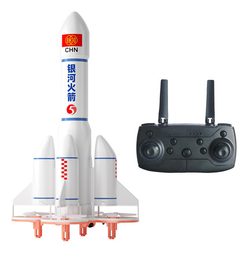 Cohete Espacial Rc Para Niños Adultos Velocidad Ajustable