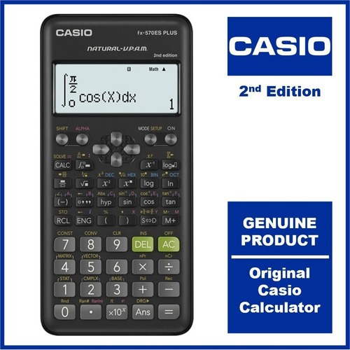 Calculadora Cientifica Casio Fx-570esplus Negro