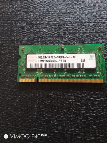 Memoria Ram Samsung Ddr2 1x8gb Para Notebook (Usado)