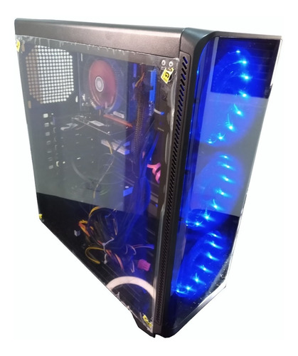 Pc Cpu Gamer Completo I3-4º Ger 8gb Ssd 240gb Gt710 Moni 19'