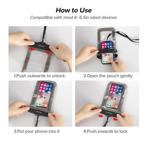 Protector Para Celular Agua, Virus Y Bacterias