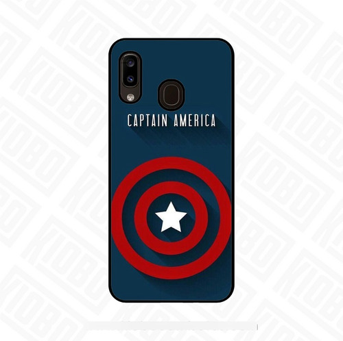 Funda Capitán America Para A6 Plus 2018