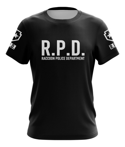 Camiseta Dry-fit Rancon Police Resident Evil Geek Nerd Gamer