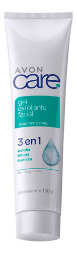 Gel Exfoliante Facial 3en 1 Avon Care Exfolia Limpia Suaviza