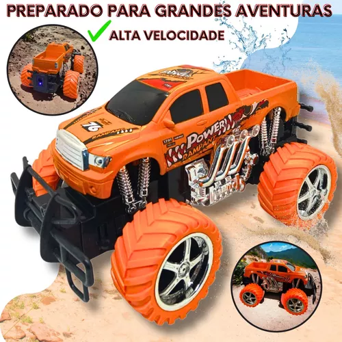 Carrinho Controle Remoto Bateria Recarregavel 4x4 Promo