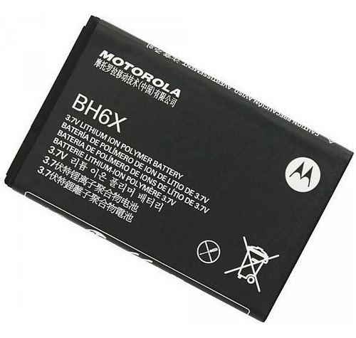 Batería Celular Motorola Bh6x Mp3 Wifi Gb Usb Original 4g 3g